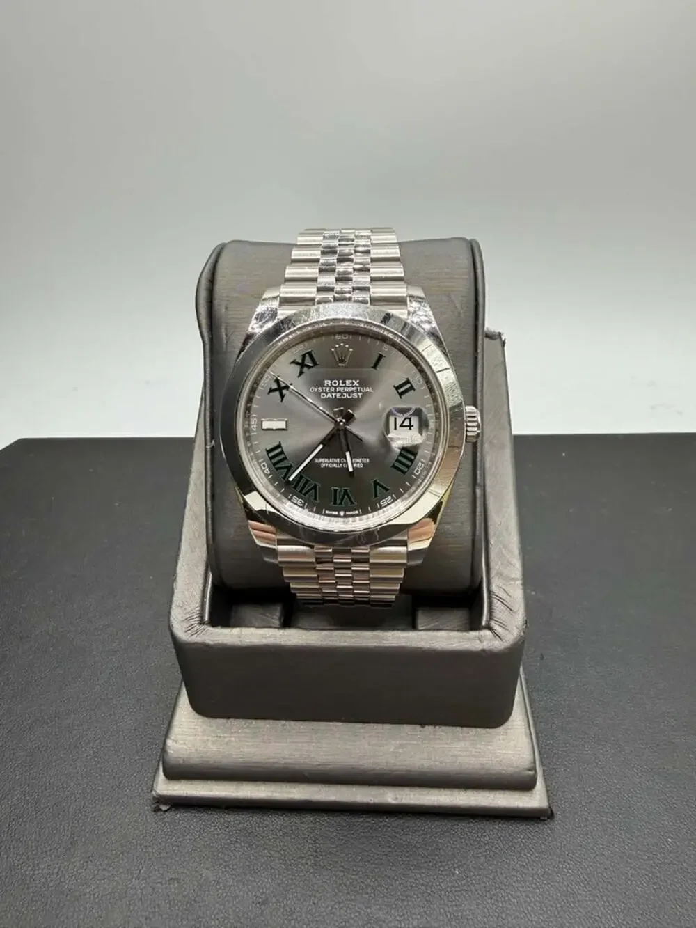 Rolex Datejust 41mm Wimbledon 126300 Smooth Bezel SPB-TS 363600